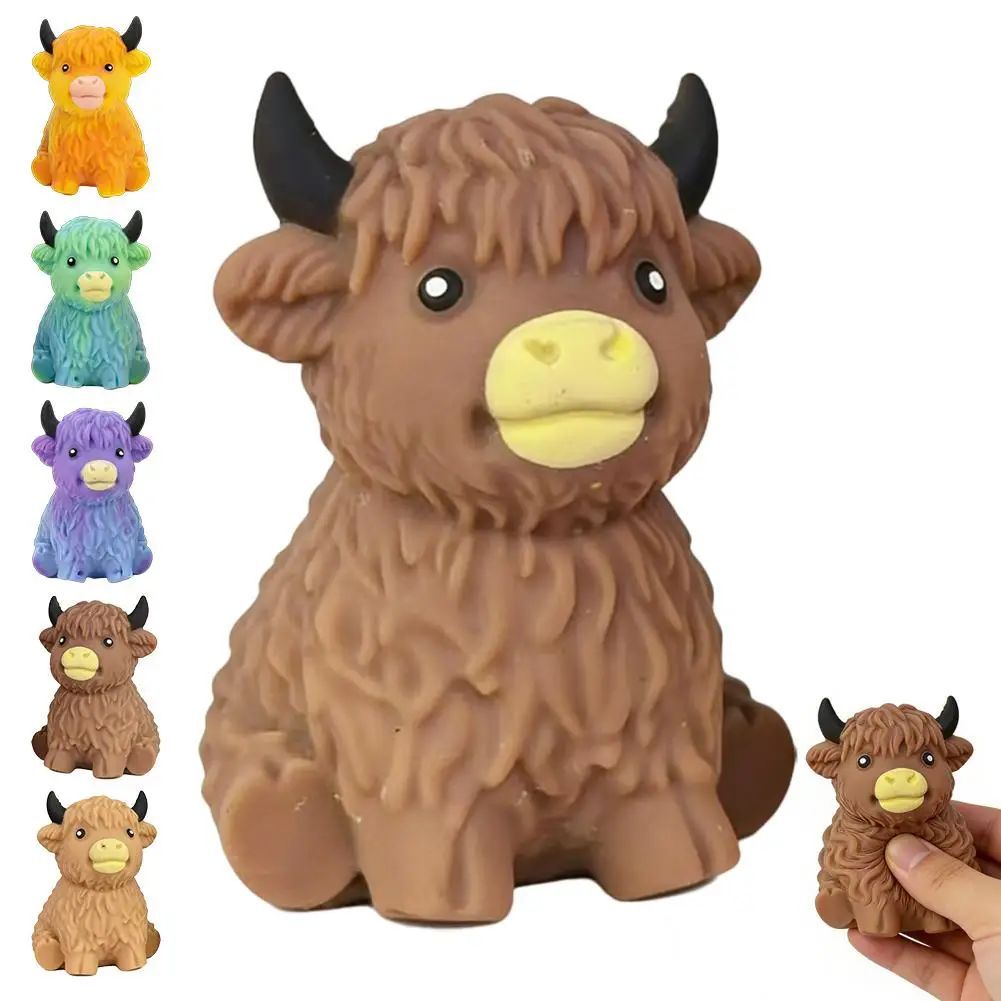 Novelty Gifts - Handmade Cute Scottish Highland Cow Blind