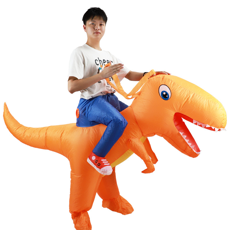AdultHot Kids Green Inflatable - đánh giá và giá Inflatable Dinosaur Costume Adult