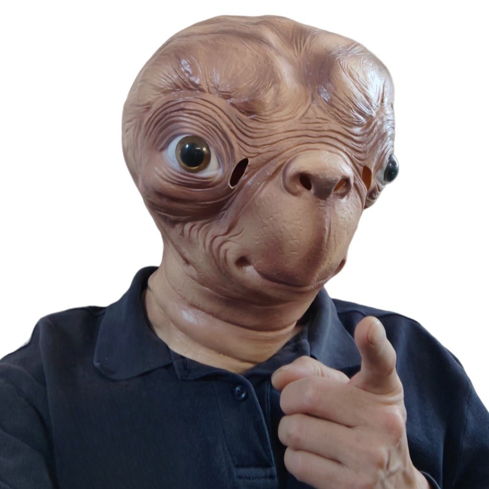 Realistic ET Alien Latex Mask  - đánh giá và giá Latex Alien Mask Realistic