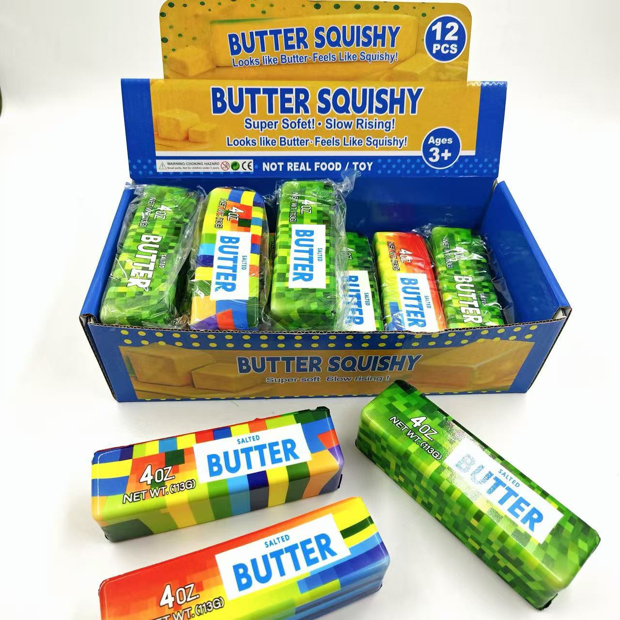 Squishy Elastic Butter Stick F - đánh giá và giá Prank Toys