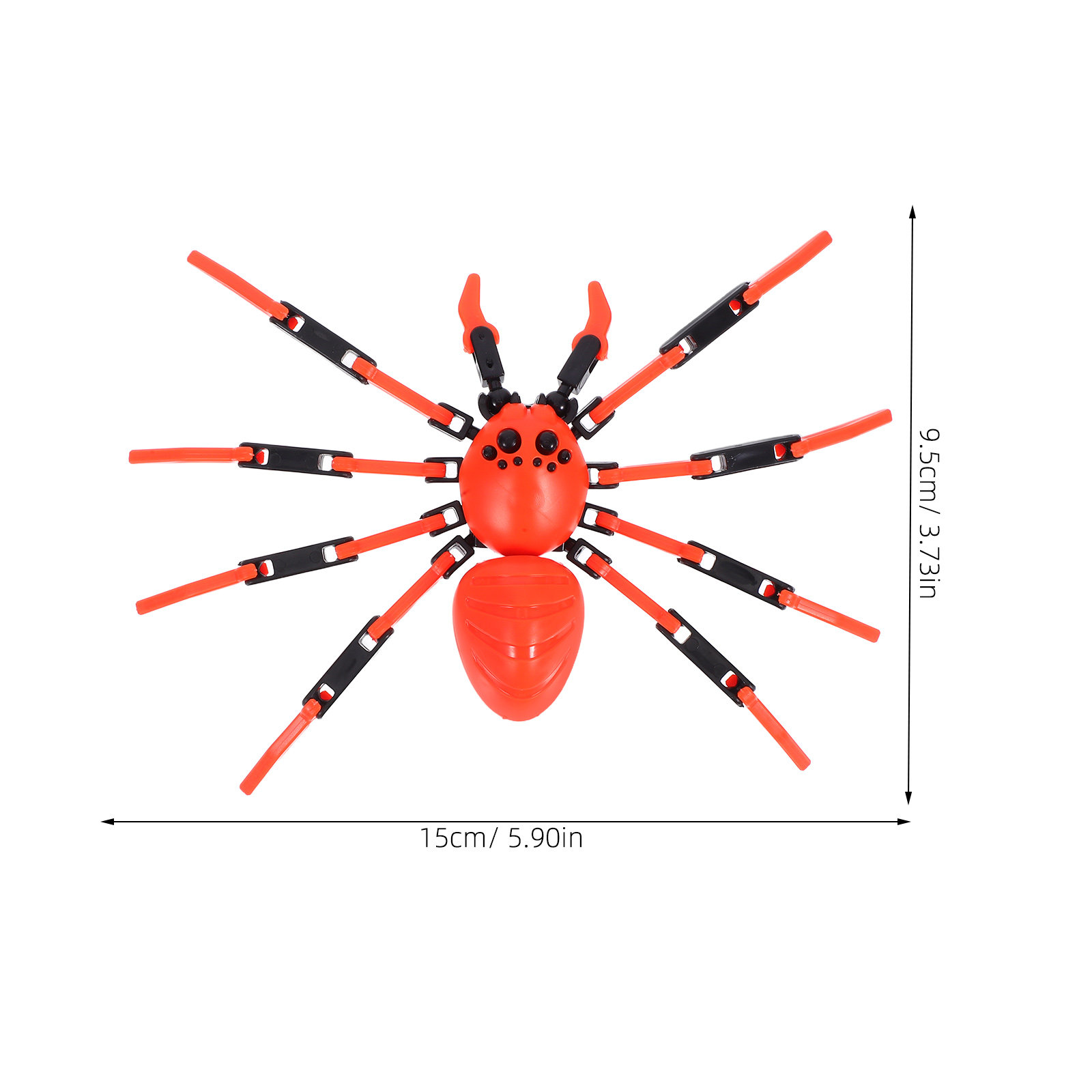Fake Spider Toys 8Pcs Movable  - đánh giá và giá Prank Toys