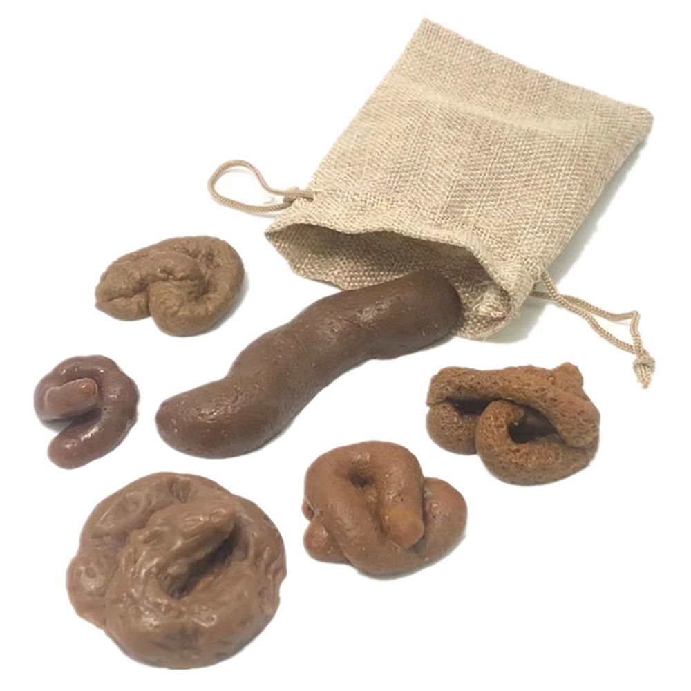 6Pcs Joke Tricky  Antistress G - đánh giá và giá Fake Poop Gag Gift