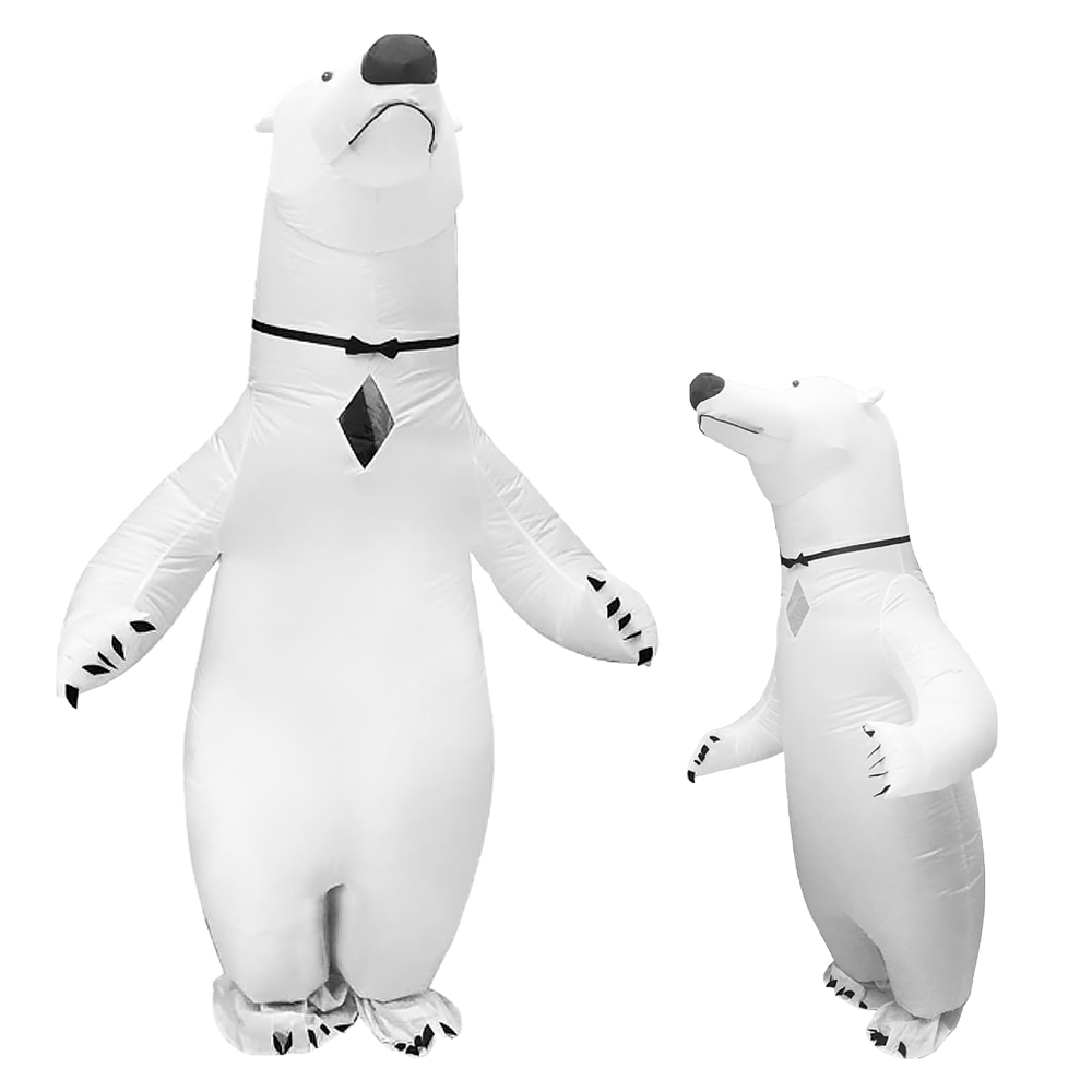 Polar bear Inflatable Costumes - đánh giá và giá Inflatable Dinosaur Costume Adult