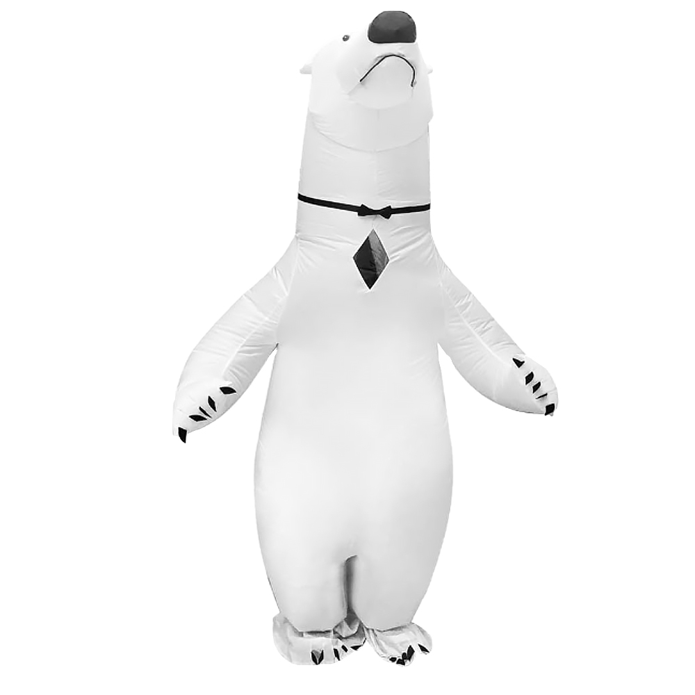 Polar bear Inflatable Costumes - đánh giá và giá Inflatable Dinosaur Costume Adult