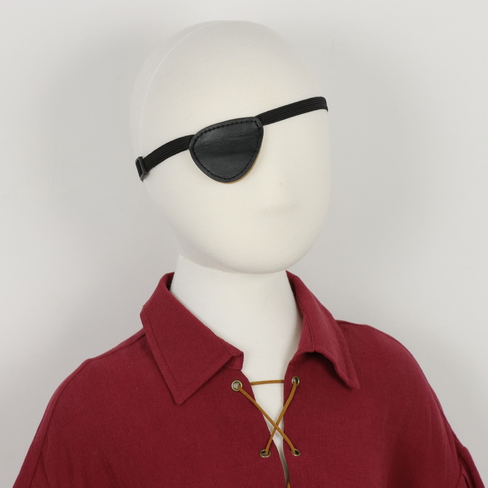 Black PU Leather Pirate Eyepat - đánh giá và giá Costumes