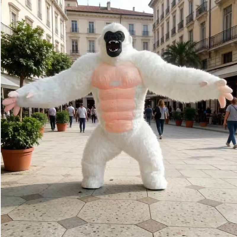 Inflatable Mascot Gorilla Cost - đánh giá và giá Inflatable Dinosaur Costume Adult