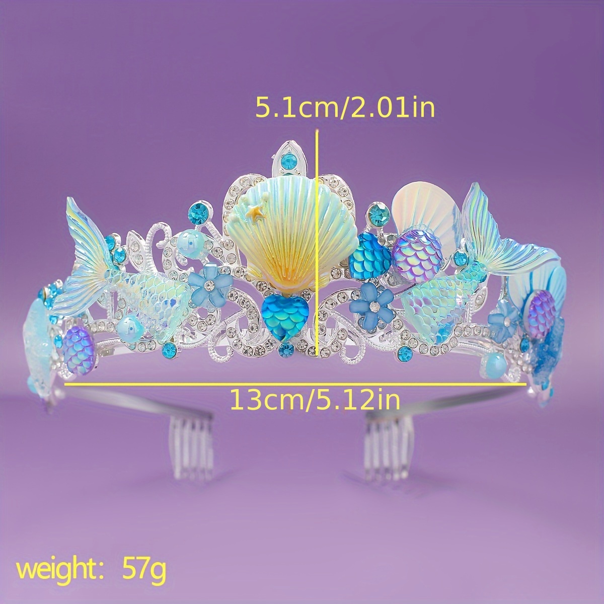 2025 New Mermaid Hair Comb Cro - đánh giá và giá Party Supplies
